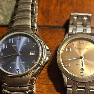 Geoffrey Beene Men's Navy Blue Dial/Kenneth Cole Champagne Dial